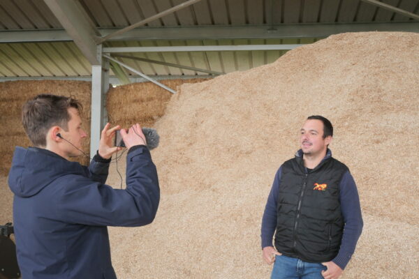 Témoignage Litière Miscanthus Volailles