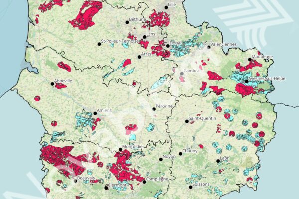 les zones d'implantation favorables au miscanthus pour la qualité de l'eau